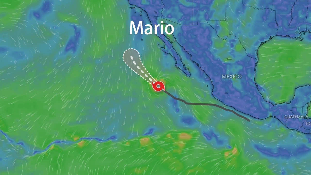 Track map of Mario