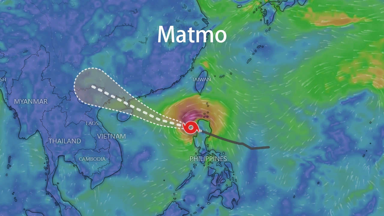 Track map of Matmo