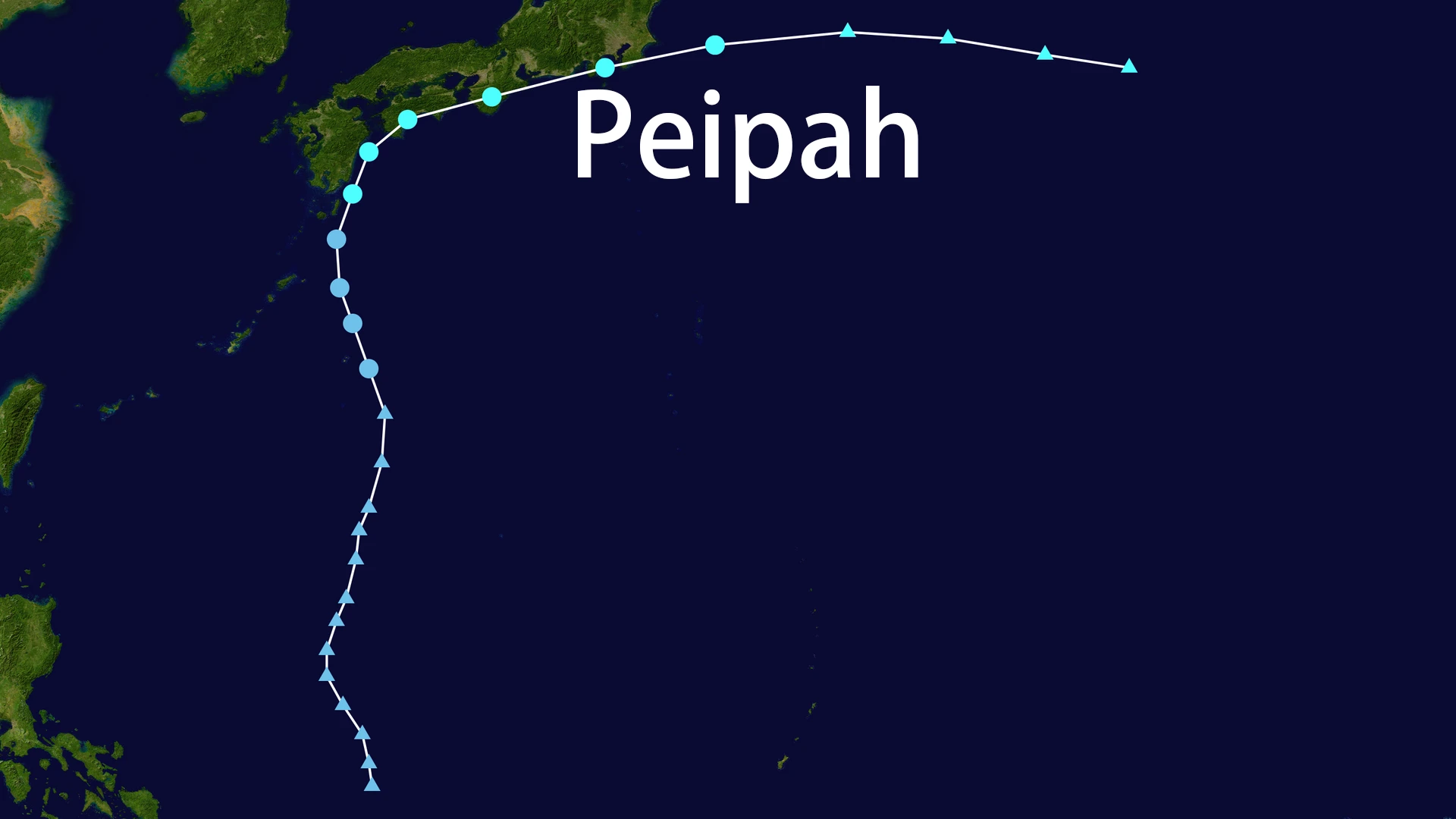 Track map of Peipah