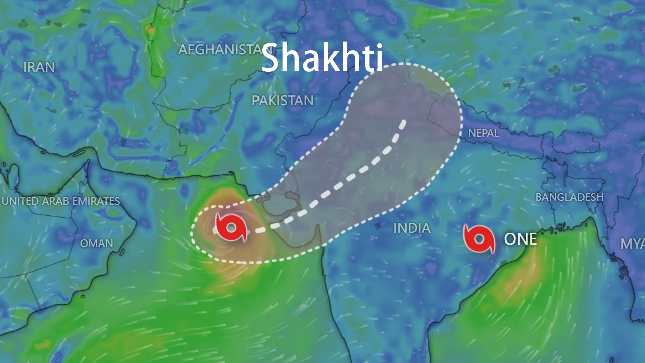 Track map of Shakhti