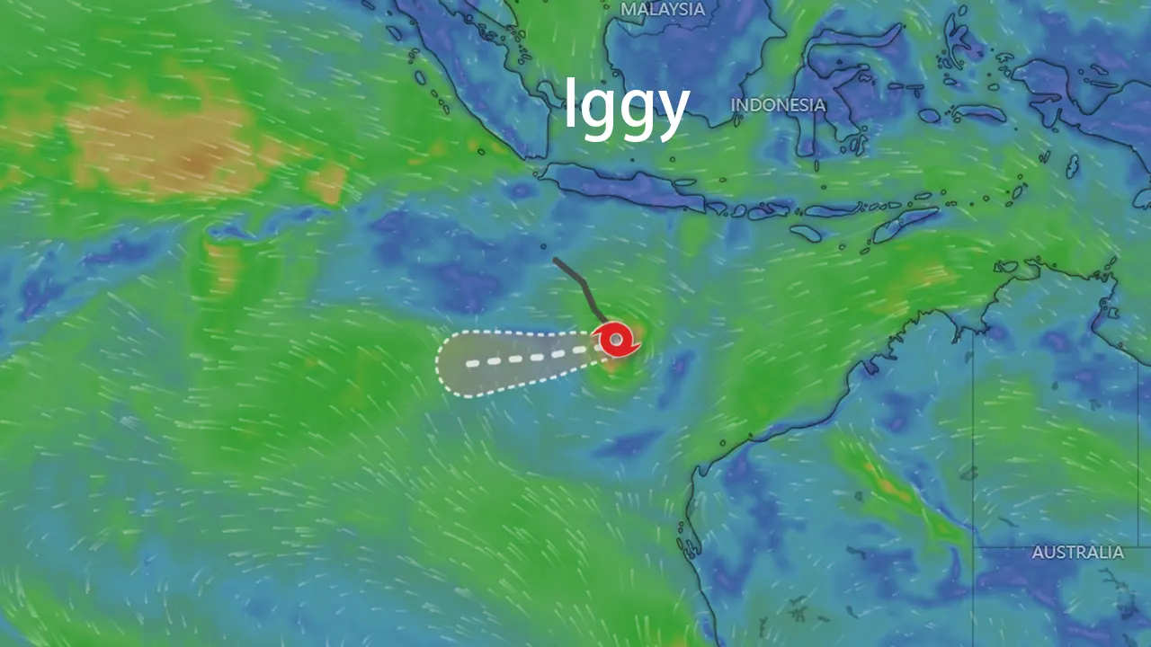 Track map of Iggy