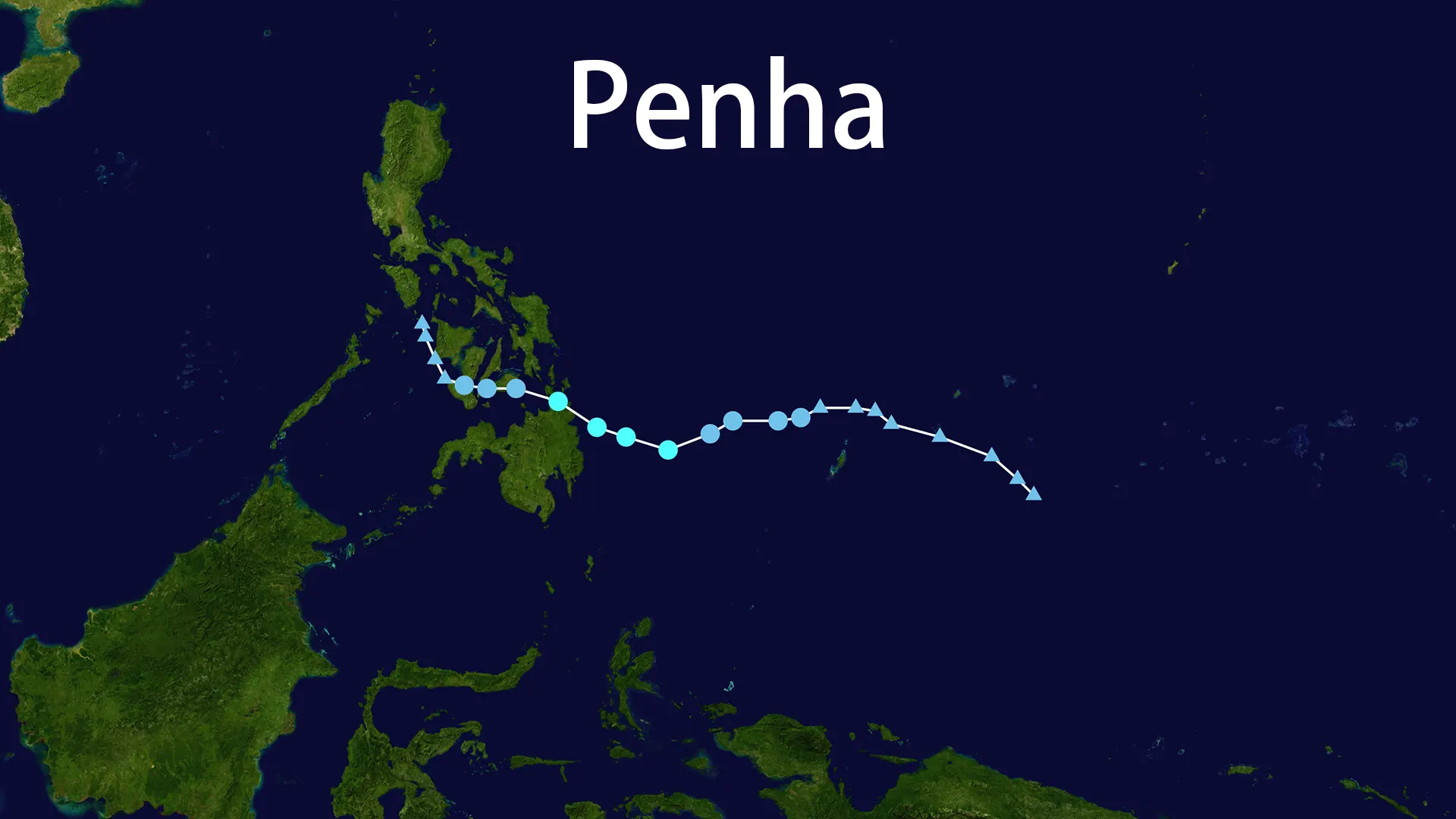 Track map of Penha
