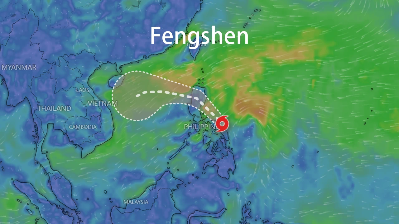Track map of Fengshen