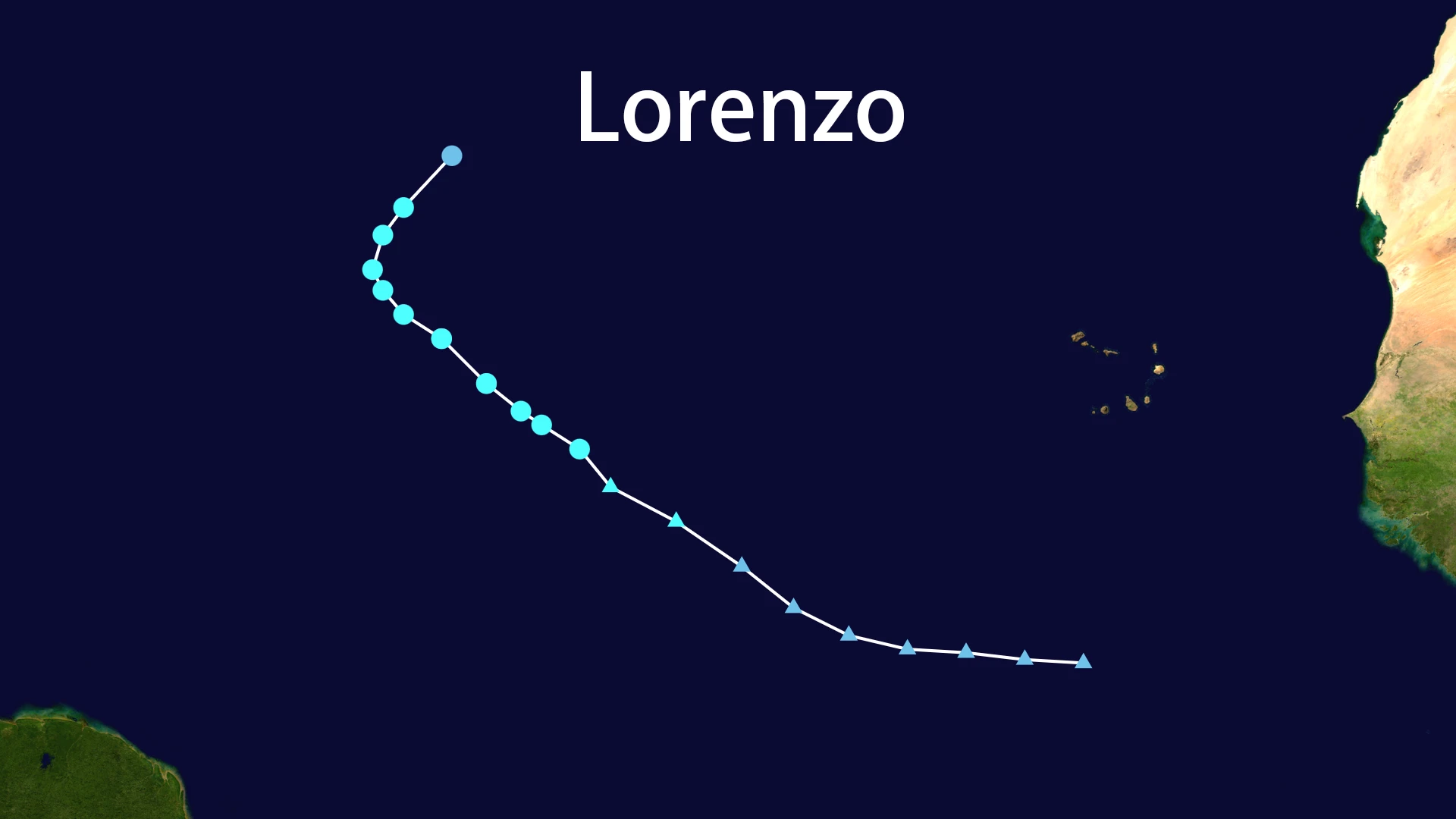Track map of Lorenzo