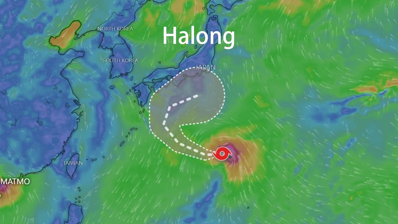 Track map of Halong