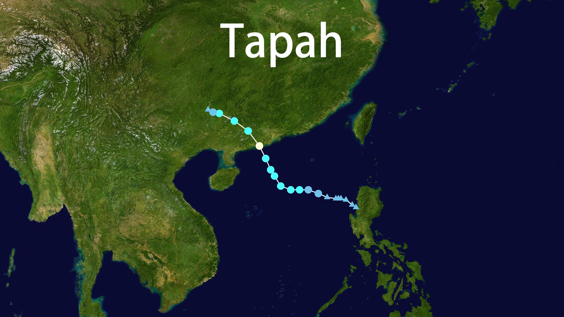 塔巴的路径图
